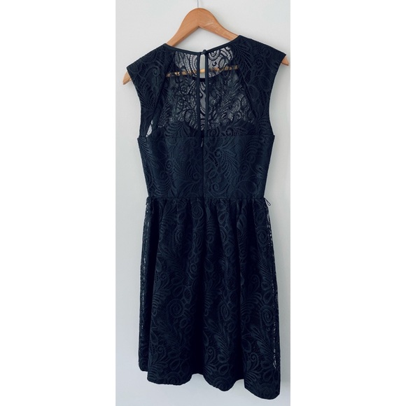 Trina Turk 🌹 Black Lace A-Line Cocktail Dress 🌿 - Picture 10 of 16